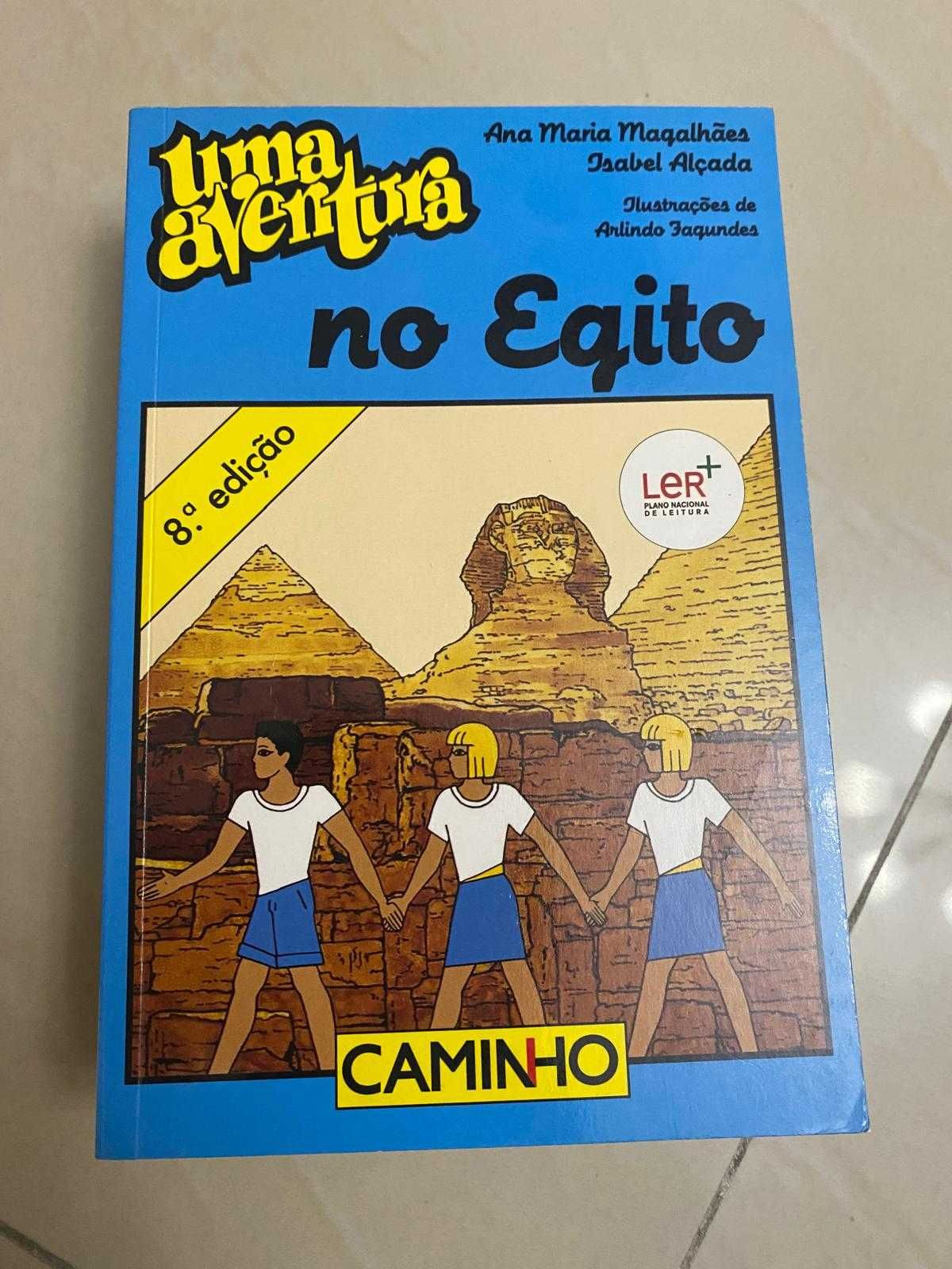 coleção de livros "Uma aventura"