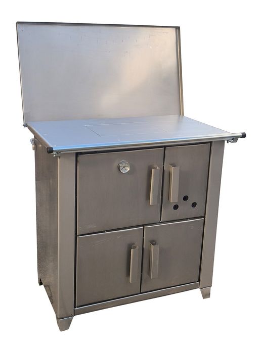 Fogão esmaltado ou inox