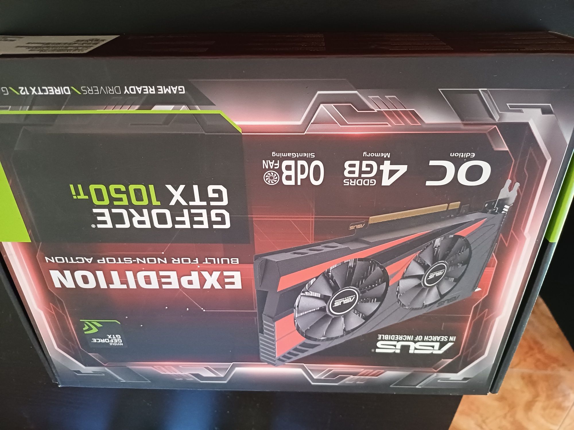Placa gráfica ASUS Geforce GTX 1050 Ti 4GB