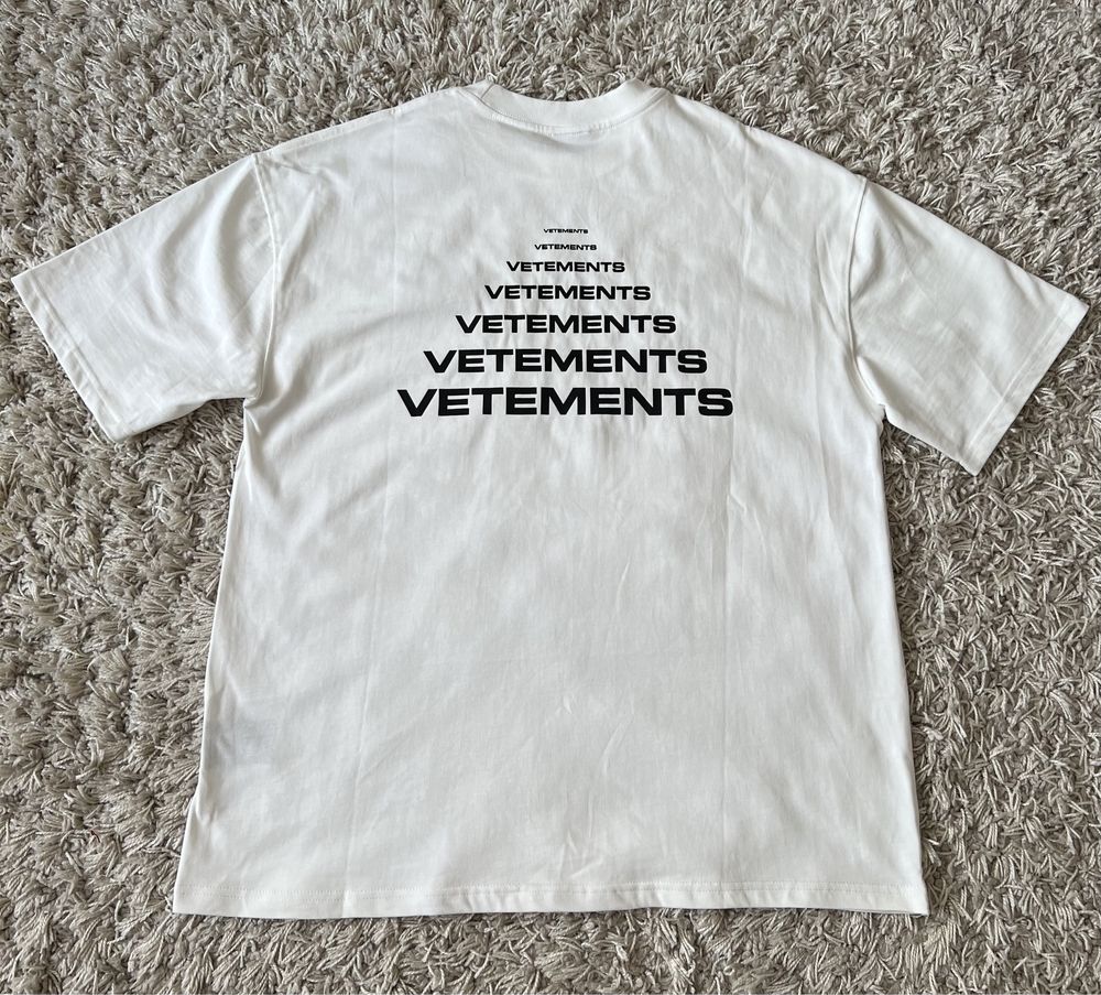 Vetements off white футболка