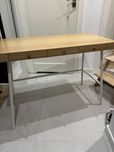 Bambusowe biurko ikea
