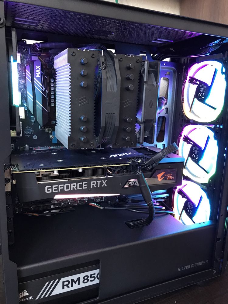 Ryzen 5 3600, 8gb, 850watt, 1tb nvme, rtx 3070