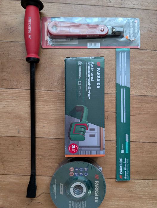 Розхiдники, термоусадки, кутник диски Parkside