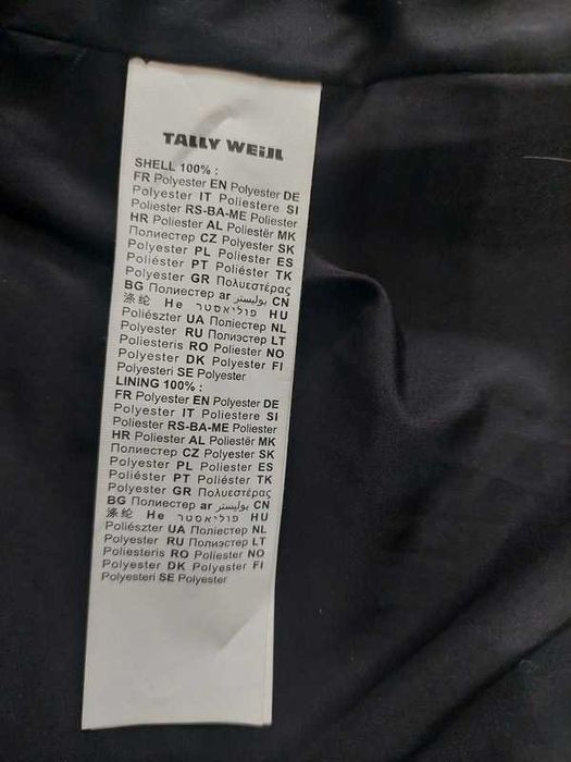 Tally Weijl piękny kożuszek futerko roz M