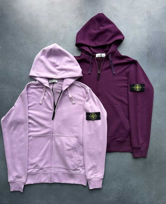 ‼️SALE‼️Зип худи Stone Island на молнии. Кофта Стон Айленд (Люкс 1в1)
