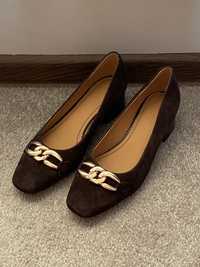 Skórzane buty damskie „Kazar”