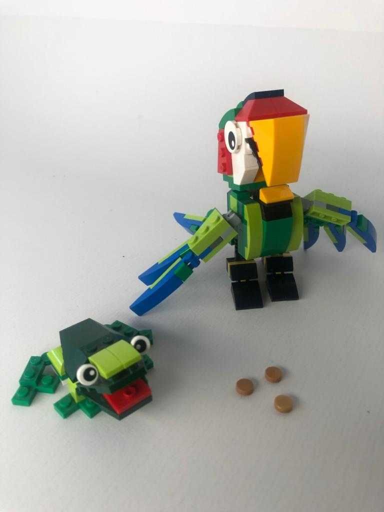 Lego 31031 papuga zwierzęta