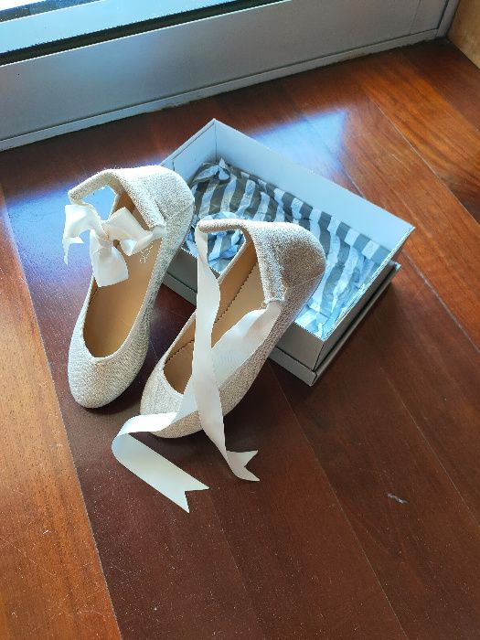 Sapatos menina para BAPTIZADO, Novos BASS10