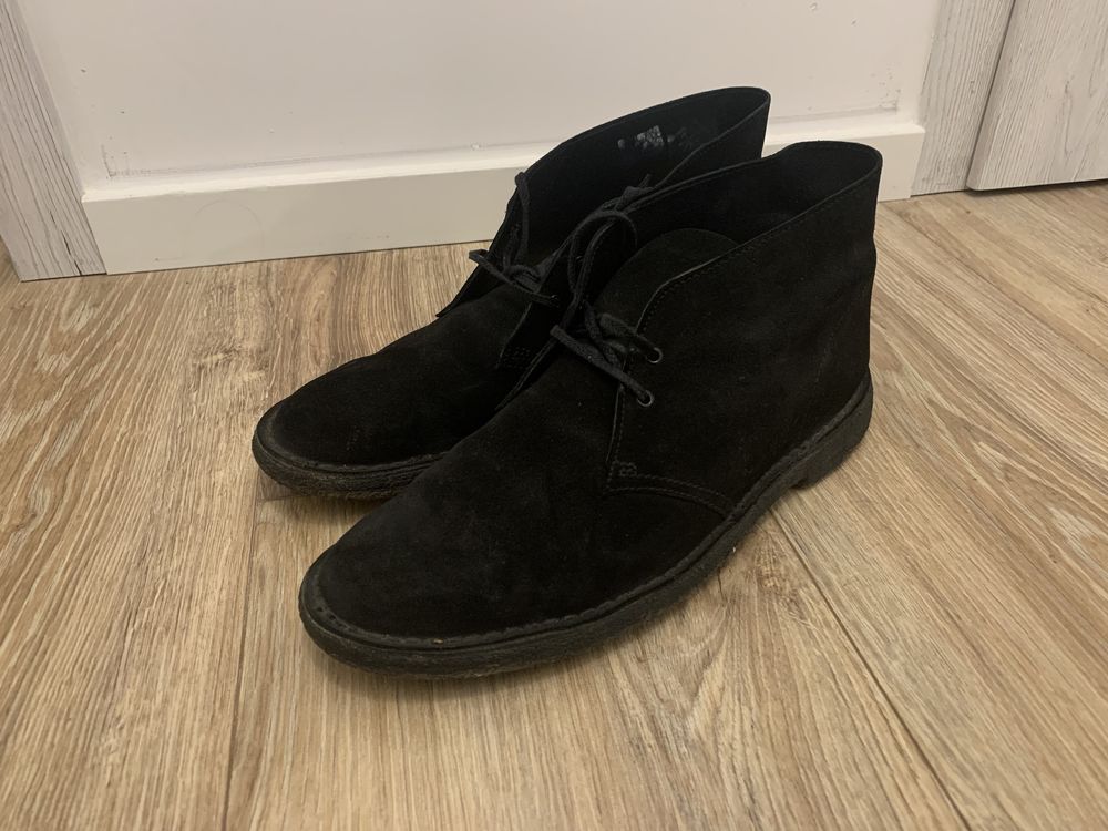 Clarks męskie buty trzewiki skórzane półbuty