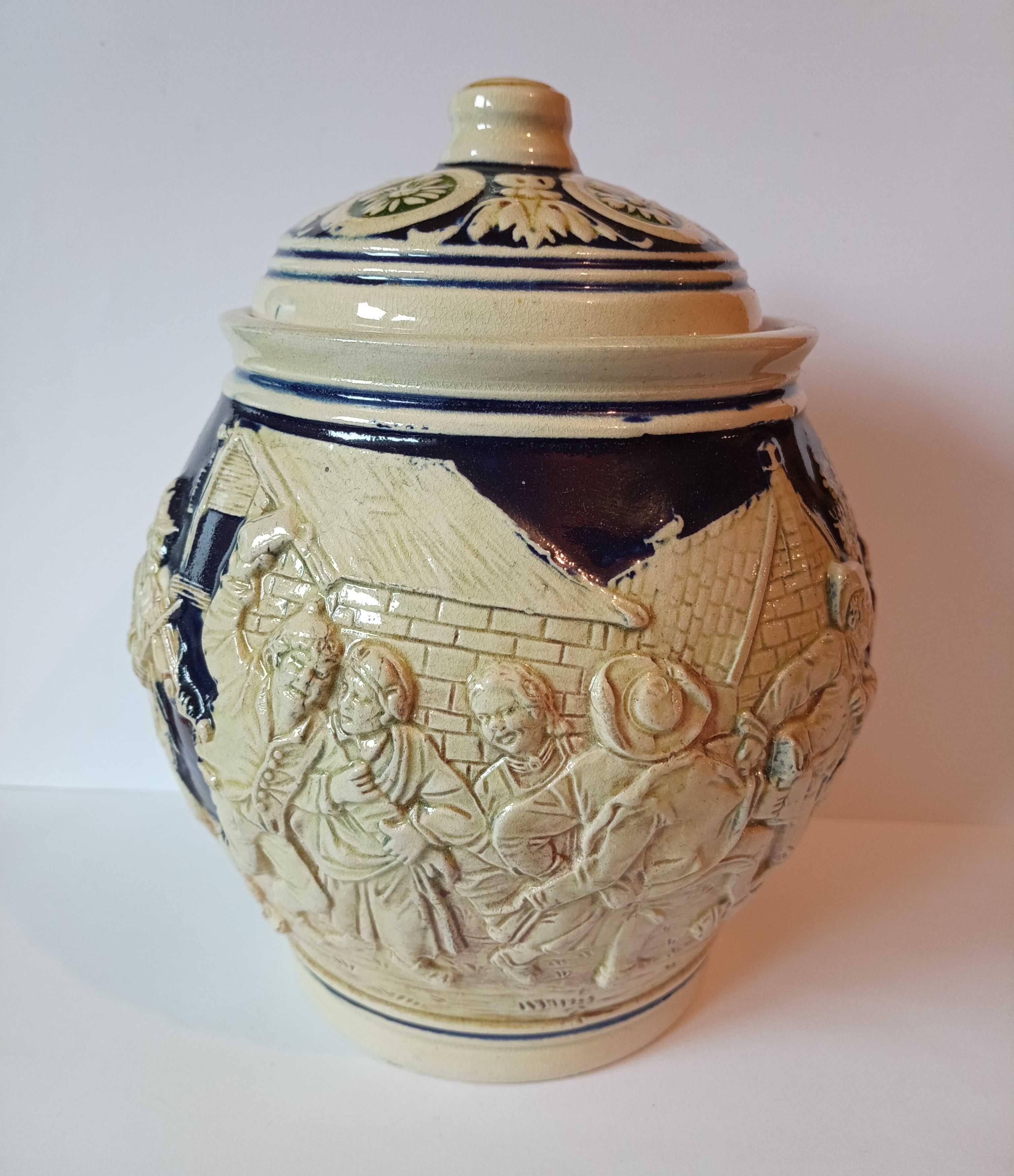 Sygnowany pojemnik ceramiczny pojemność 1L