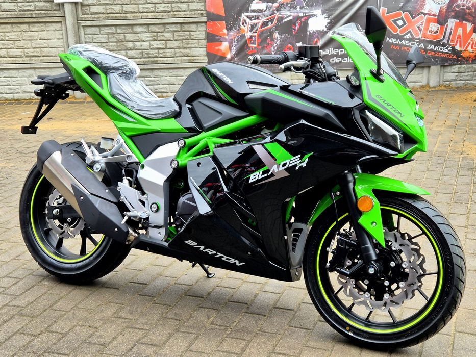 Barton Blade 125 R-Ciecz-6biegów-FullLed-Mega Duży,Raty,Dostawa,