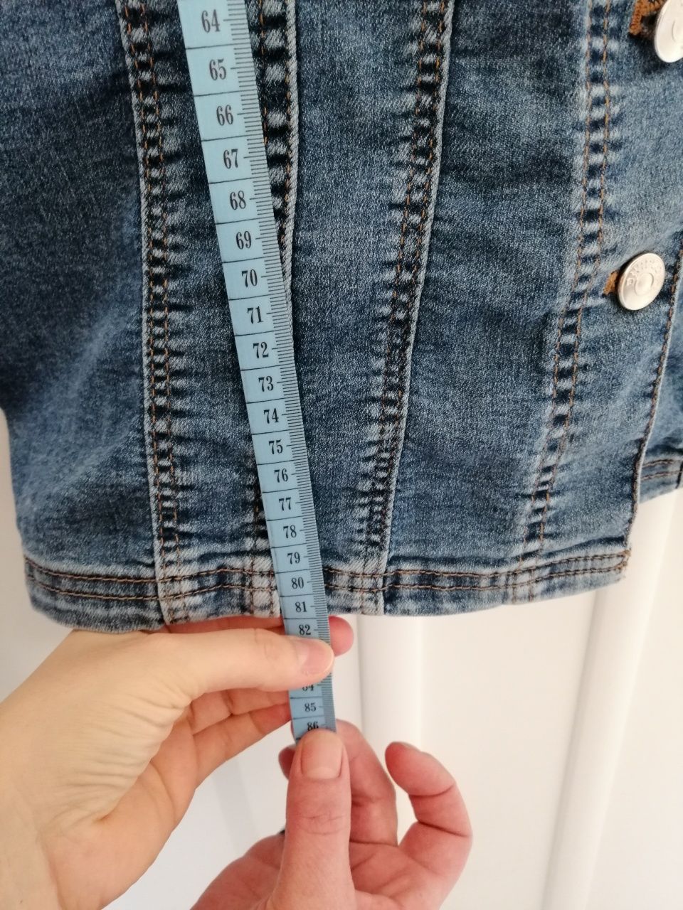 Sukienka H&M szmizjerka jeans