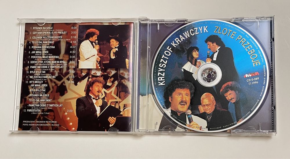 Krzysztof Krawczyk złote przeboje cd Omega 1996