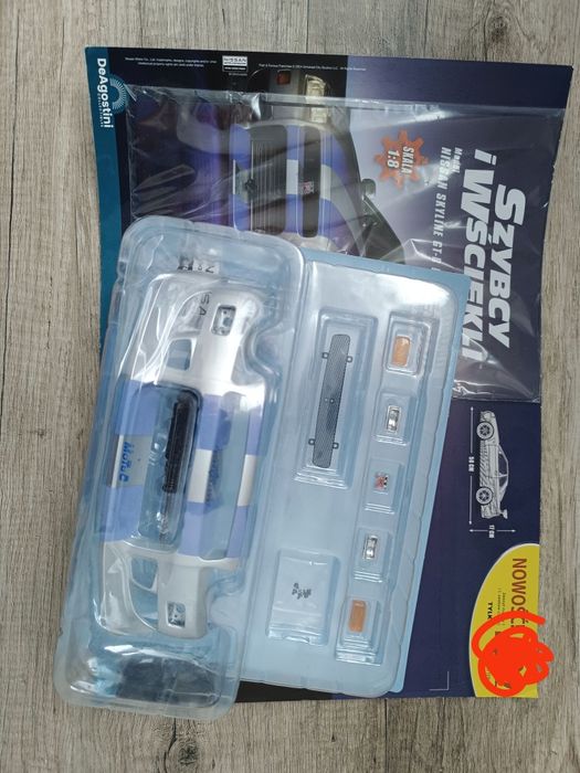 Nowe gazetka szybcy i wściekli Nissan skyline deagostini