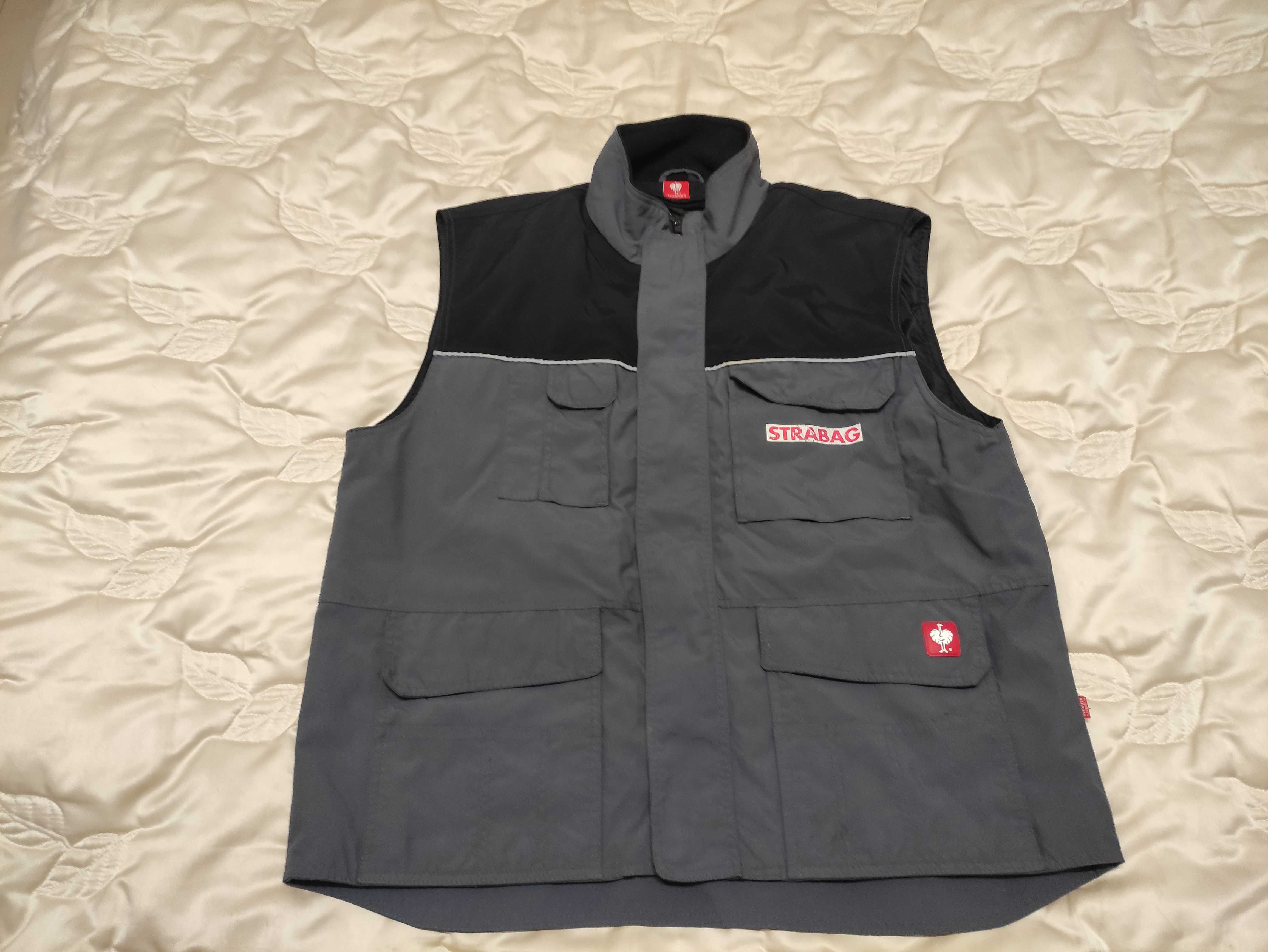 Męski bezrękawnik roboczy Engelbert Strauss r. XL bdb