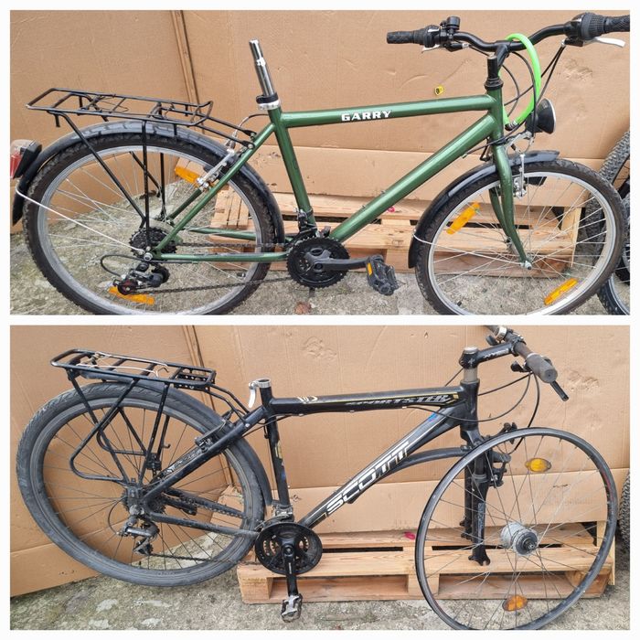 Велосипеди б.у опт гірські та дорожні/планетарні втулки дешево