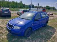 Skoda/Fabia/1.4MPI/UdokumentowanyPrzebieg104tyś.KM/Klima/ZeroRdzy/