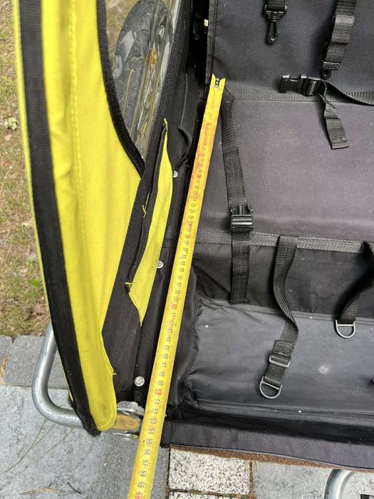 Wózek rowerowy XL 2 osoby, przyczepa rowerowa 2x dzieci
