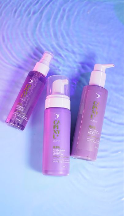 Набір від випадіння волосся,зміцнення Soika Capixyl Active з пептидами