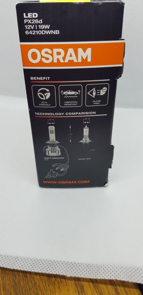 Żarówki Led H7 osram