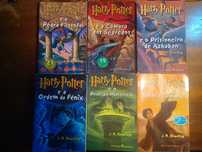 Coleção 6 Livros Harry Potter (Português)