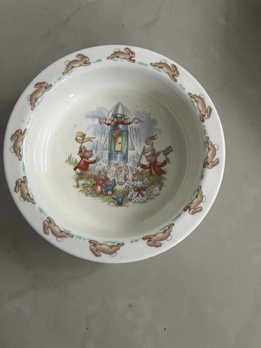 Bunnykins ceramiczna miseczka Royal Doulton 1936