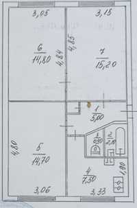 Продам 3 ком Дарницкая площадь,Гашека 3