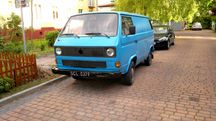 Volkswagen Transporter T3 - drzwi, maskownica, lewarek, grill. CZĘŚCI.
