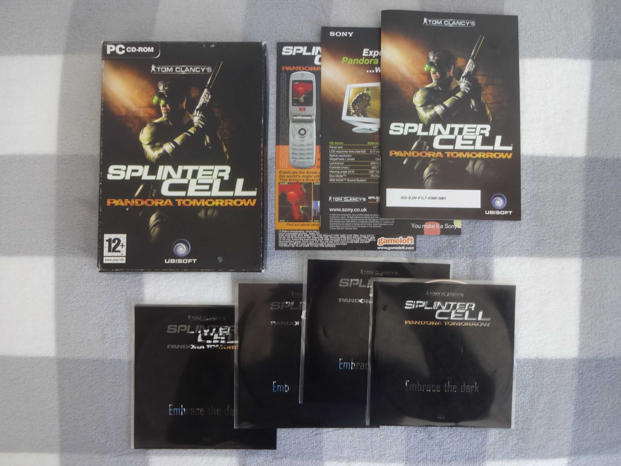 Splinter Cell Pandora Tomorrow, Chaos Theory - Kolekcja PC