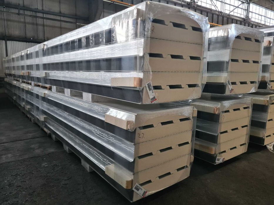 Płyta warstwowa obornicka dachowa 150mm /2 gatunek poliuretan OD RĘKI