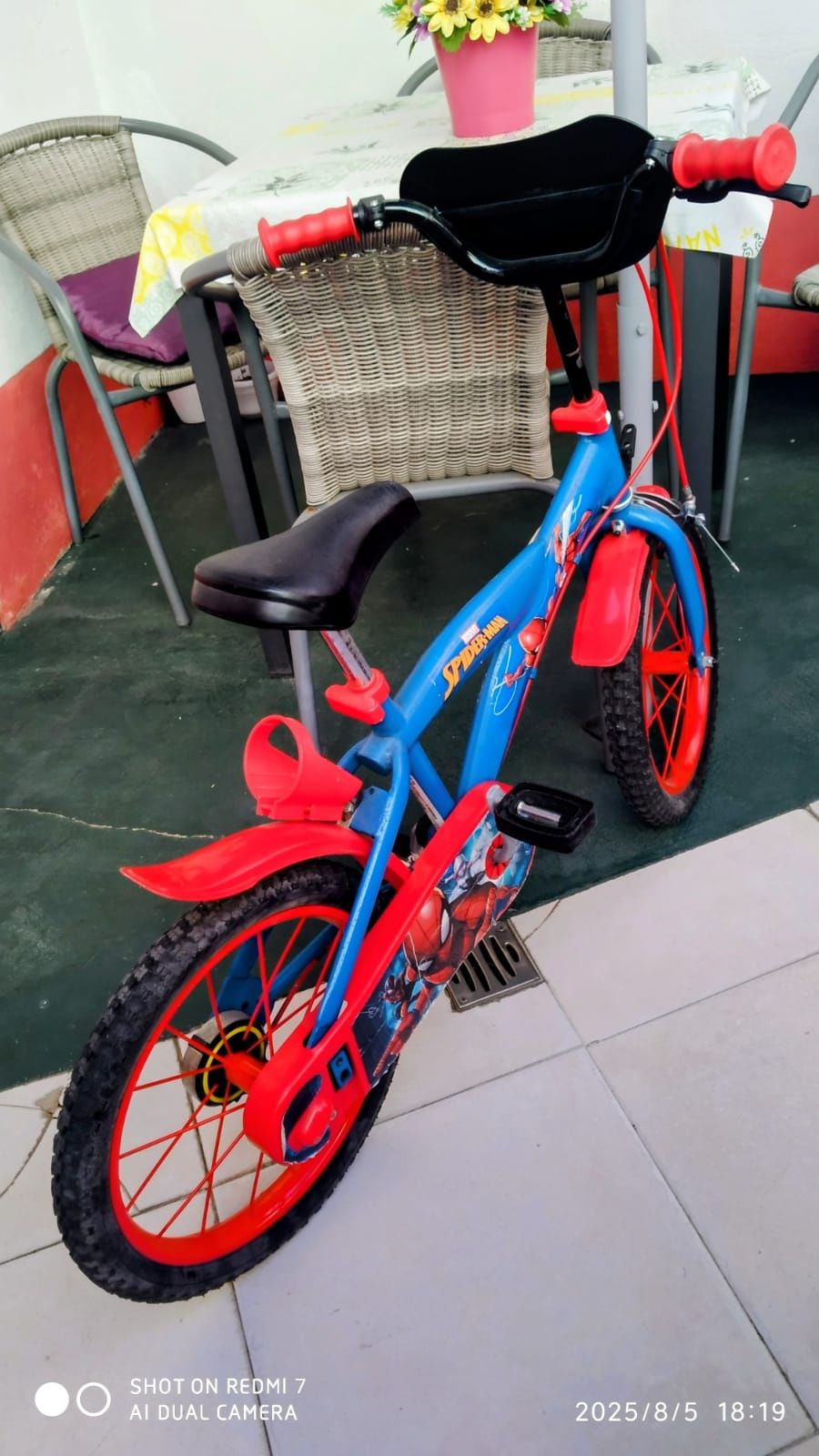 Bicicleta de criança até aos 7 anos