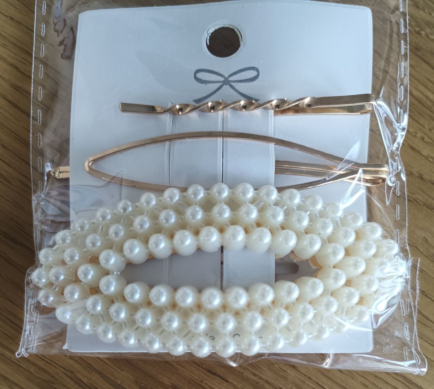 Conjunto 3 ganchos de cabelo