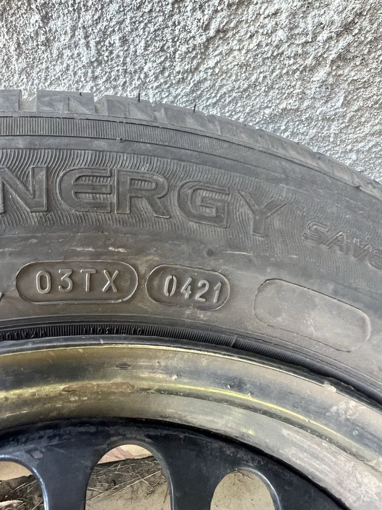 Металеві диски Mersedes e class з шинами Michelin 175/65 r 15