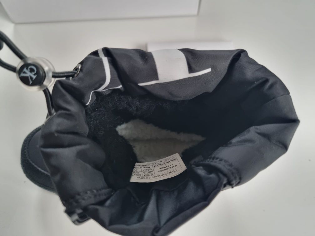 Buty dziecięce śniegowce oryginalne CALVIN KLEIN JEANS 25