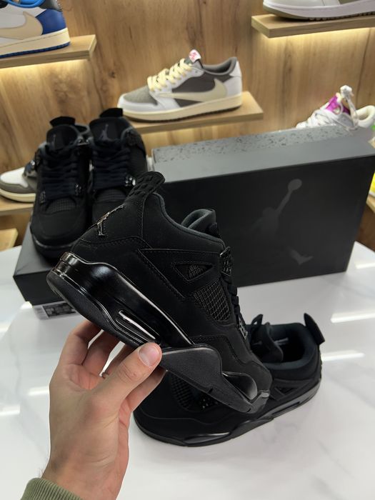 Ксросівки Nike Air Jordan 4 Triple Black
