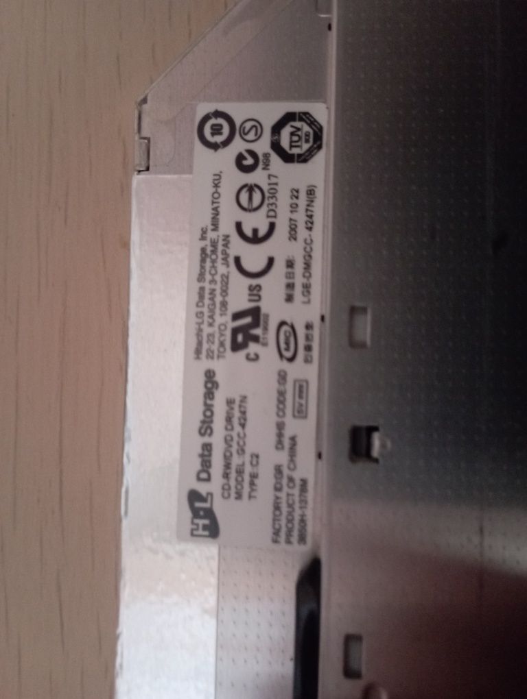 Napęd optyczny / Nagrywarka Lenovo CD-RW DVD 39T2687