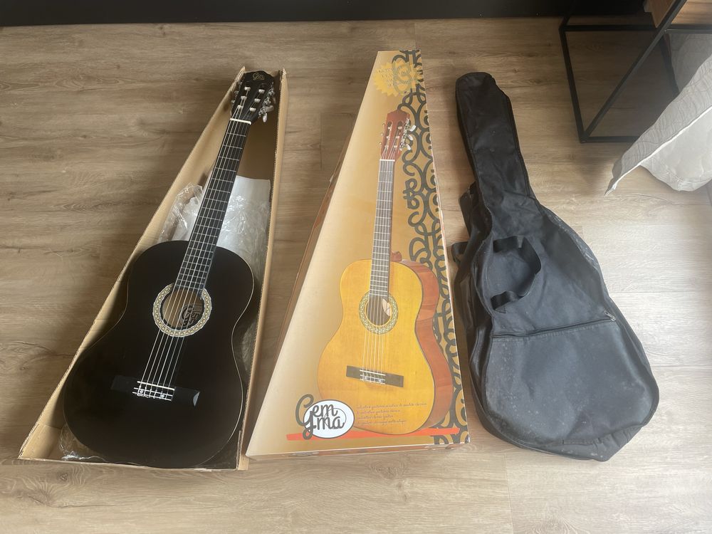 Guitarra pouco usada, Gemma