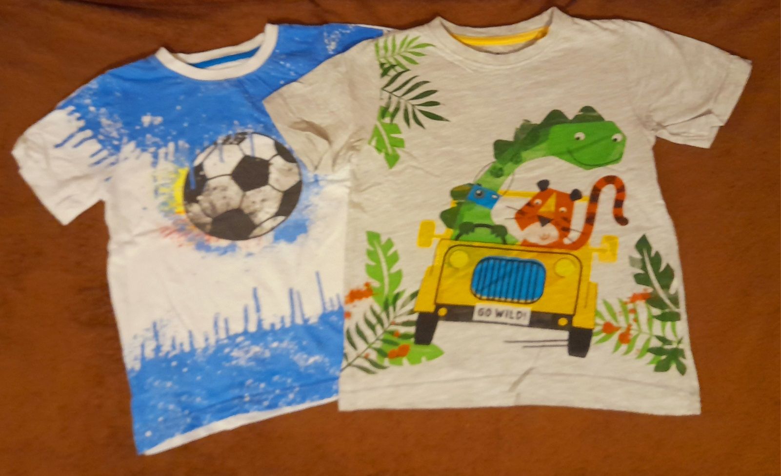 T-shirt koszulka chłopięca 110 zestaw
