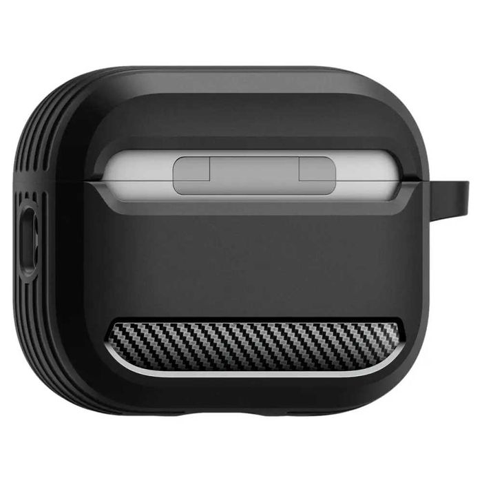 Чехол Spigen Rugged Armor case для AirPods Pro 3 Black