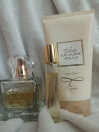 Avon TTA Today zestaw perfumy 50 ml + 10 ml balsam 150 ml