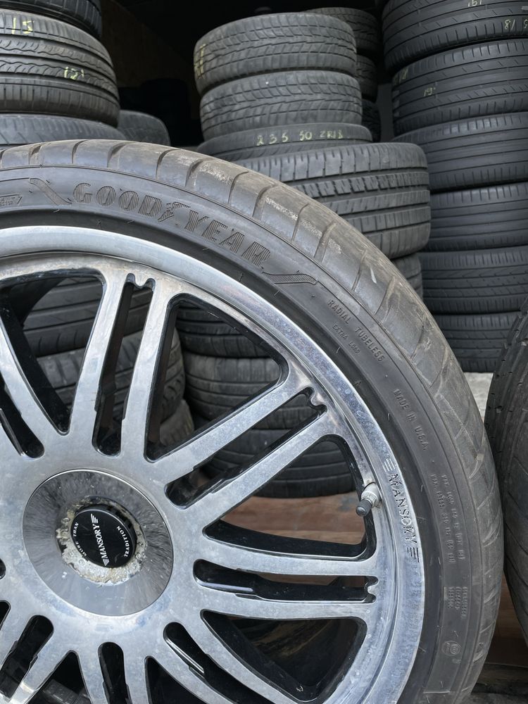 Диски Mansory R22 - 10J*22 H2, 5*112, з резиною 265/35 R22 GoodYear