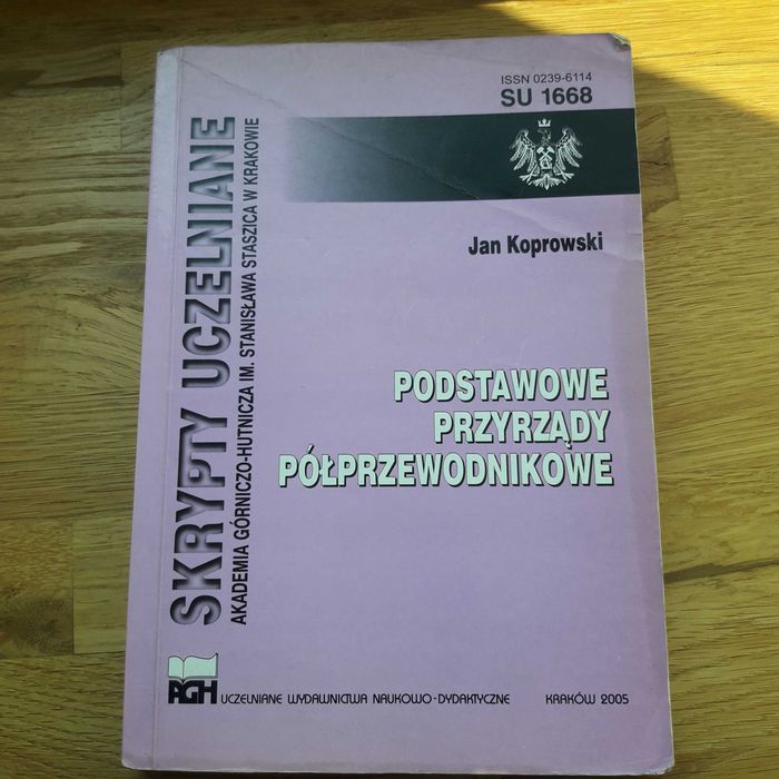 Skrypt AGH Podstawowe przyrządy półprzewodnikowe Jan Koprowski 2005