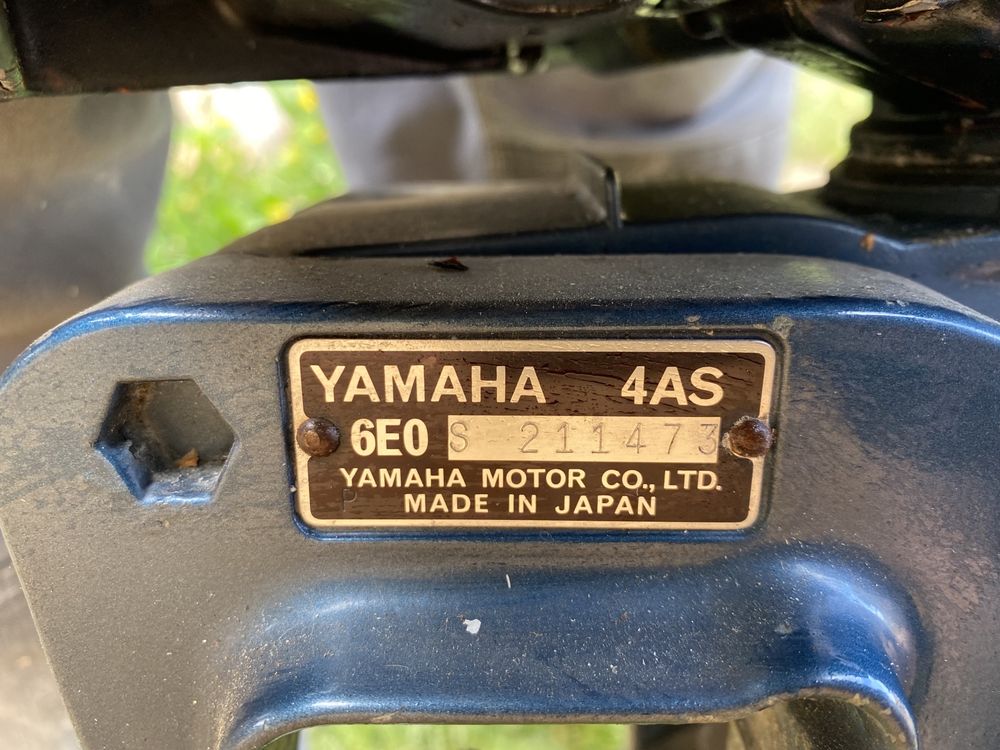 Silnik zaburtowy yamaha 4as 6e0