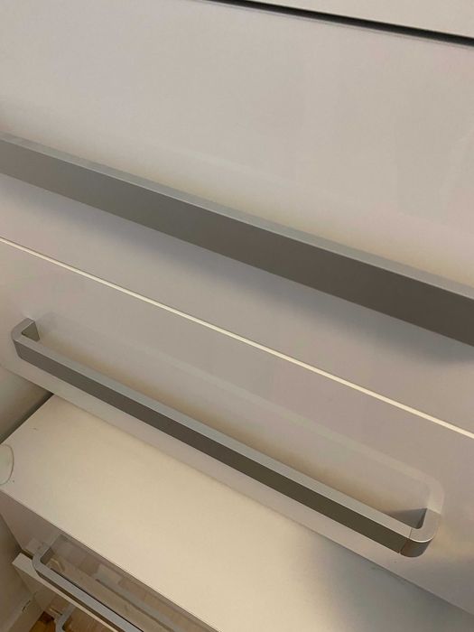 Szafki nocne - białe połysk