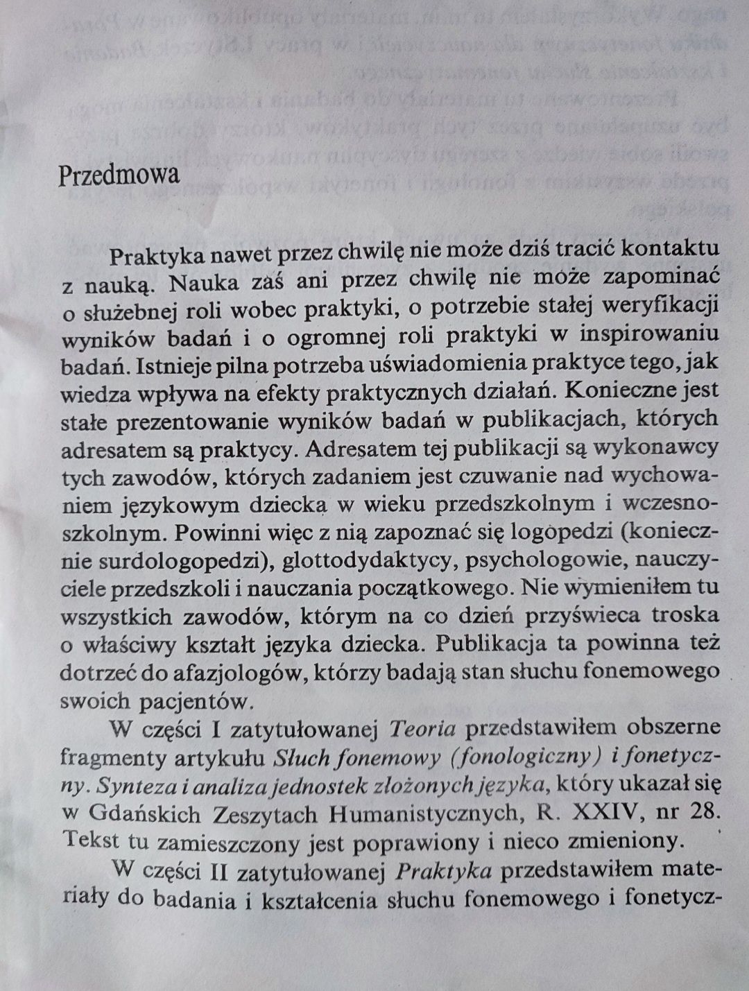 Słuch fonemowy i fonetyczny Bronisław Rocławski