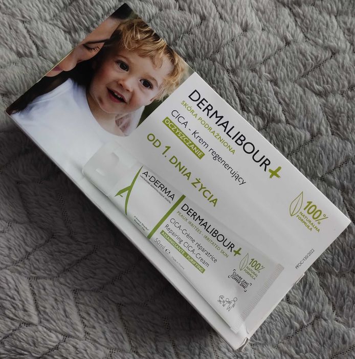 A-Derma - Dermalibour+ Repairing Cica Cream, krem naprawczy, 50 ml