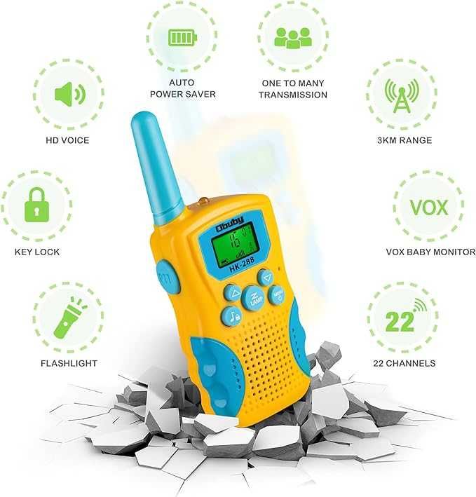 WALKIE TALKIE DLA DZIECI Łoki Toki Krótkofalówki Zestaw P703