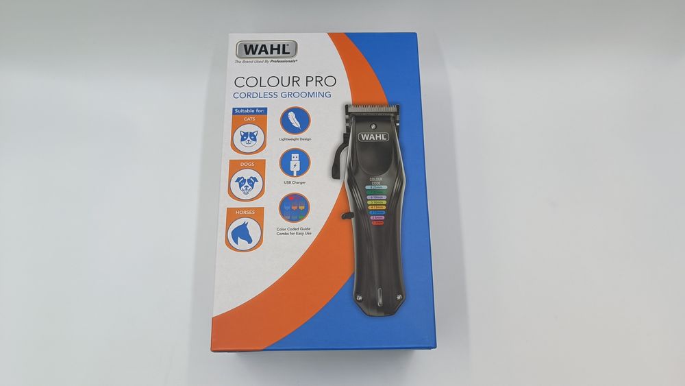 Bezprzewodowa maszynka do strzyżenia psów, kotów, koni WAHL Colour Pro