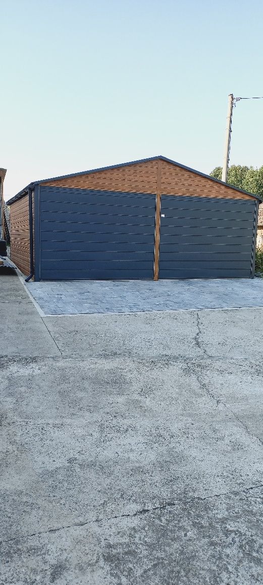 Garaż blaszany 6x6 filc pod blachę dachową GRATIS
