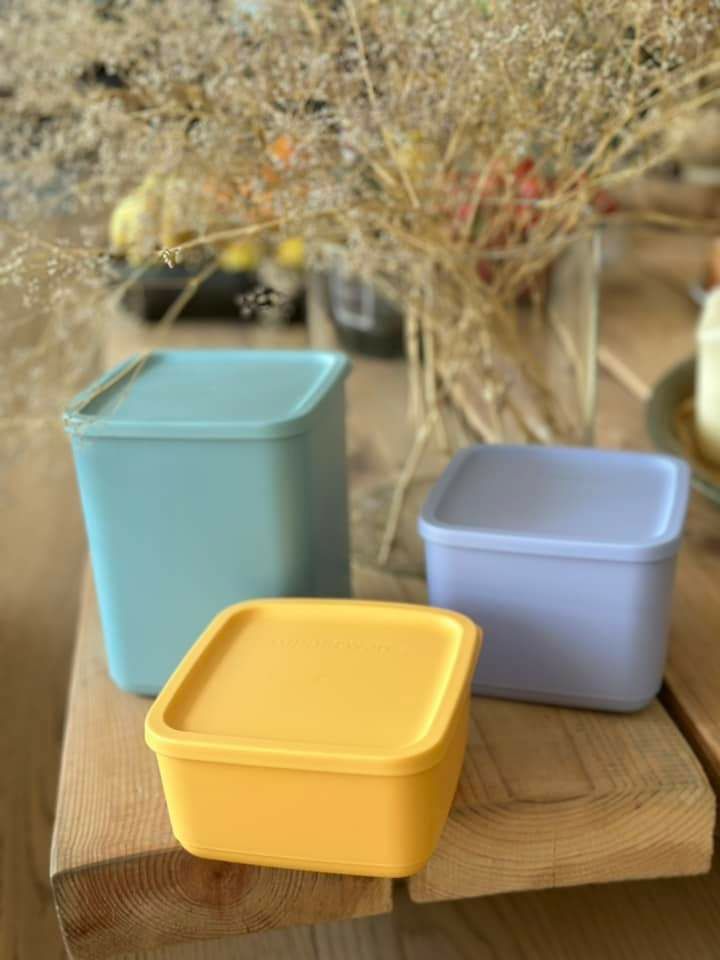 Набір Контейнерів Кубикс  650 мл. 1 л и 1.8 л. Tupperware